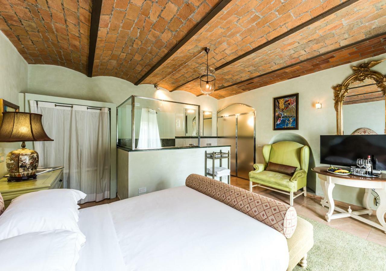 Villa Mangiacane - Small Luxury Hotels Of The World サン・カシャーノ・イン・ヴァル・ディ・ペーザ エクステリア 写真