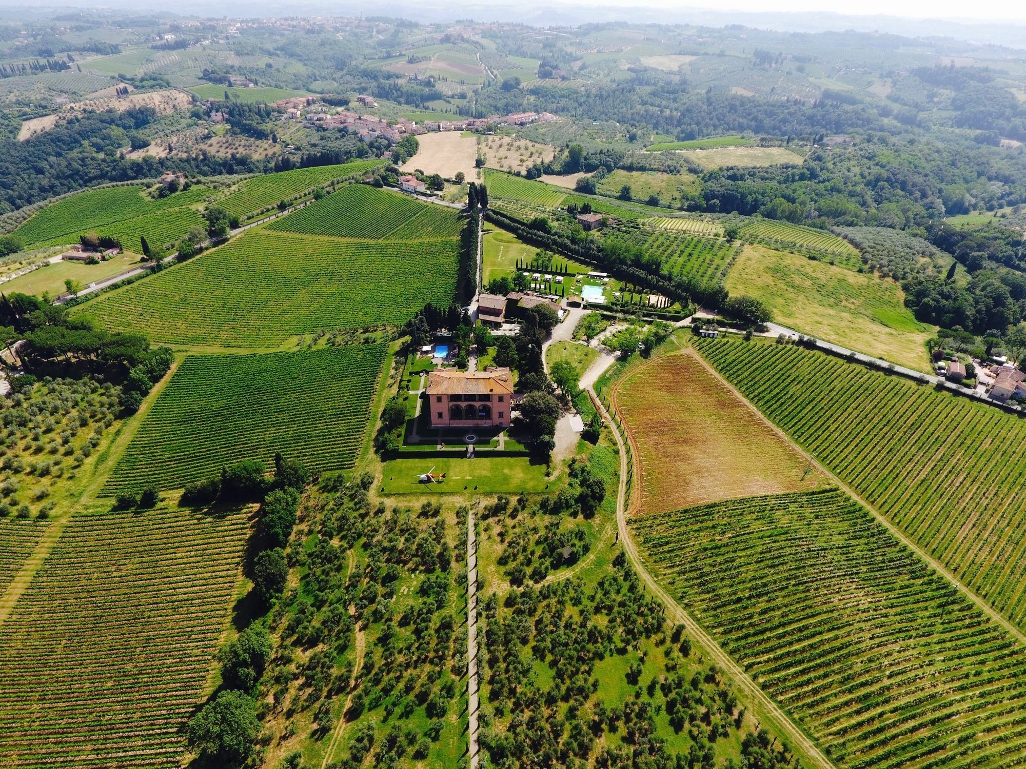 Villa Mangiacane - Small Luxury Hotels Of The World サン・カシャーノ・イン・ヴァル・ディ・ペーザ エクステリア 写真