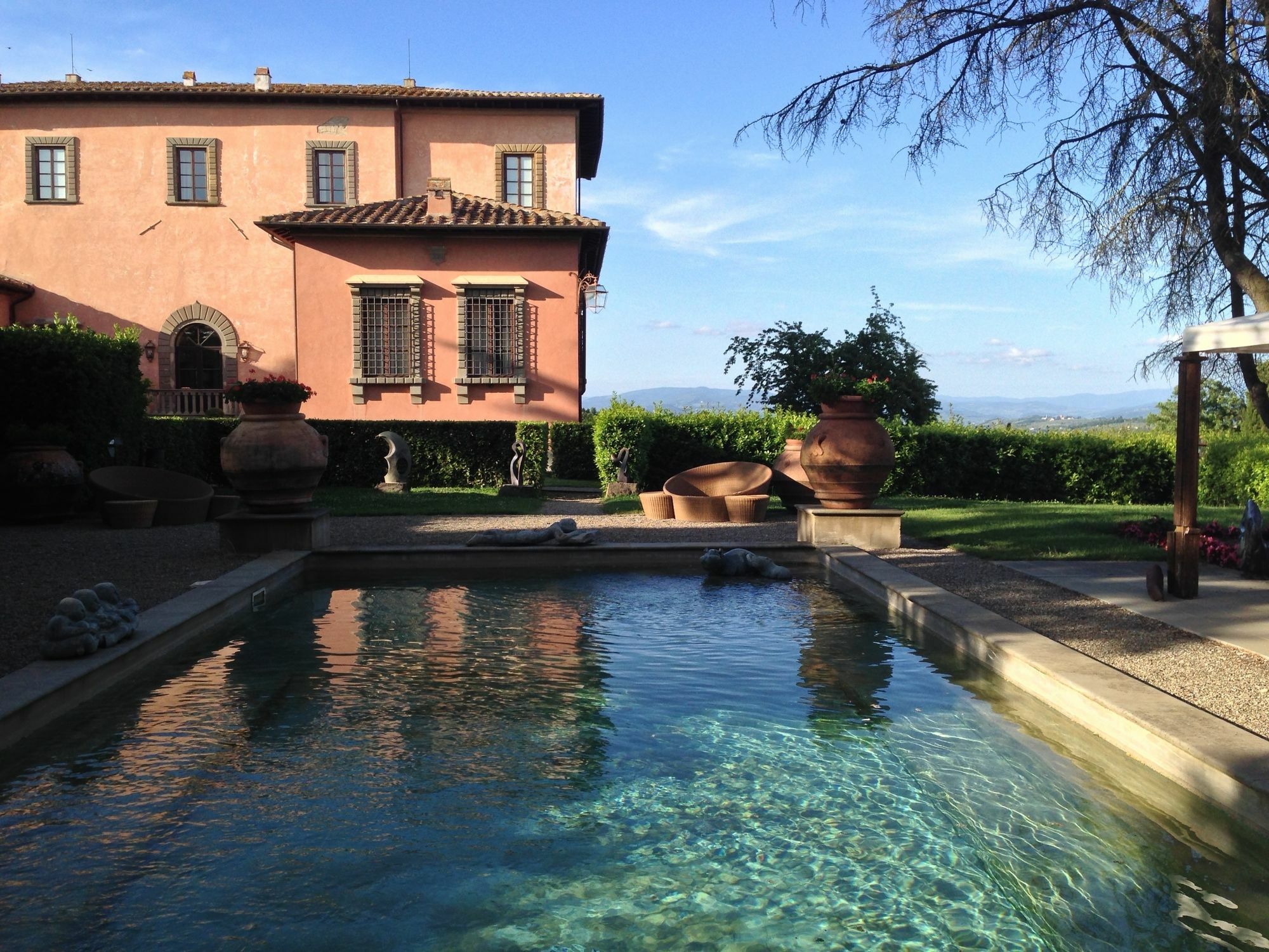 Villa Mangiacane - Small Luxury Hotels Of The World サン・カシャーノ・イン・ヴァル・ディ・ペーザ エクステリア 写真